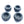 Load image into Gallery viewer, Rubber Airless Wheels 115mm