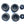 Load image into Gallery viewer, Rubber Airless Wheels 115mm